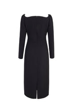 Load image into Gallery viewer, Halley Dress Stretch Jersey Black