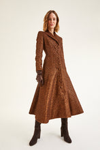 Load image into Gallery viewer, Alabama Coat Dress Metallic Tweed