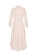Load image into Gallery viewer, Allison Pure Dress Peachy Cream Silk Crepe