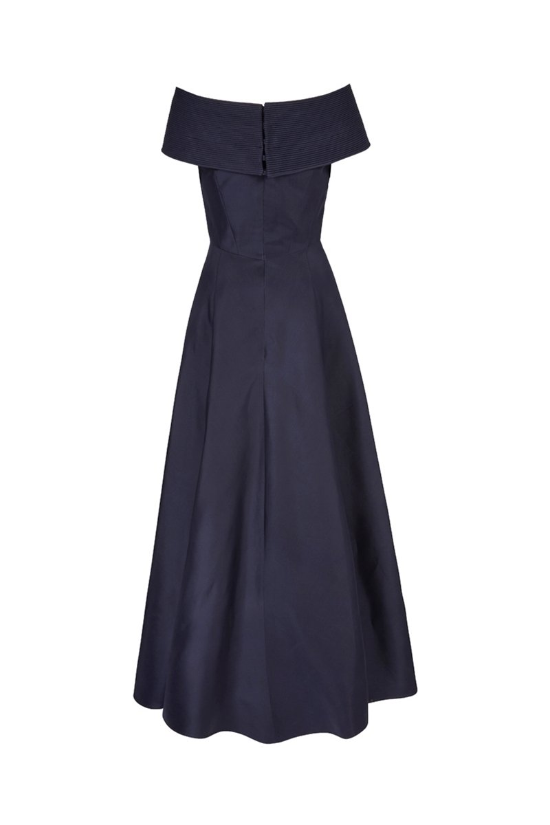 Debutante Floor Length Gown Silk Gazar – Suzannah London