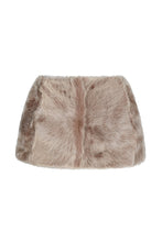 Load image into Gallery viewer, Luxury Sheepskin Wrap Cape Stone