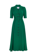 Load image into Gallery viewer, Flippy Wiggle Dress Emerald