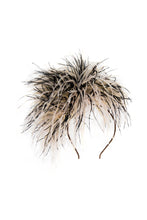Load image into Gallery viewer, Puff Feather Head Piece Leopard