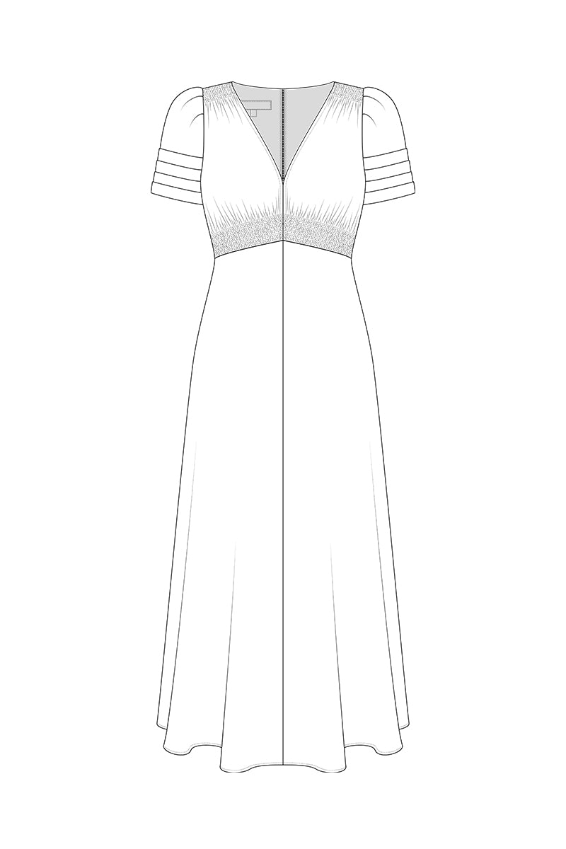 Custom Design Tea Dress Maker Suzannah London