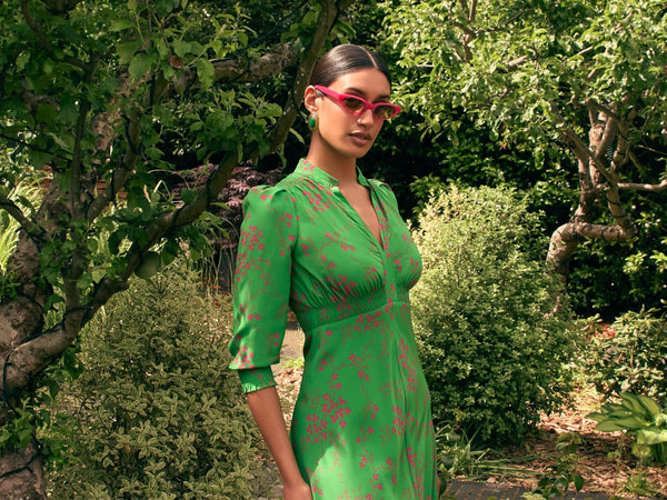 Beautiful Silk Tea Dresses