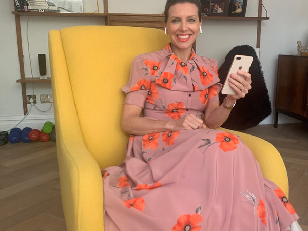 Suzannah talks to Editor in Chief Rosie Nixon of HELLO! during Lockdown