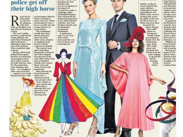 Royal Ascot's 'Styled With Thanks' Campaign