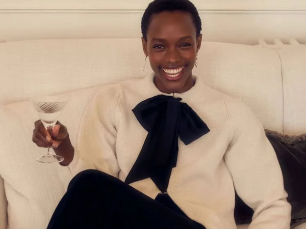 The Finishing Touch: Elegant Tie-Neck Detailing