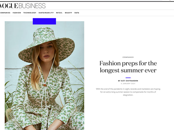 Vogue Business Predicts The Longest Summer Ever