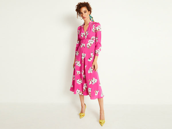 Introducing the Opera Orchid Tea Dress