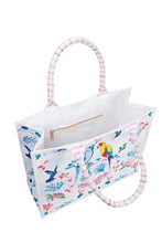 Load image into Gallery viewer, Tropical Caribbean Canvas Tote Bag x Susannah Garrod