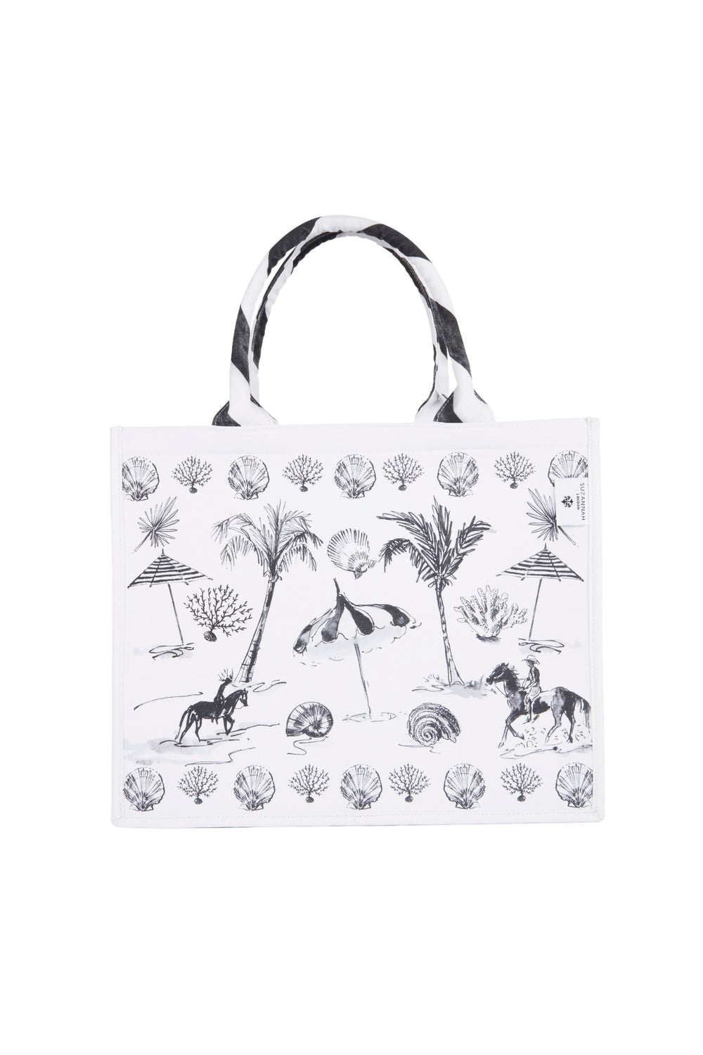 Load image into Gallery viewer, Bahamas Canvas Tote Bag x Susannah Garrod