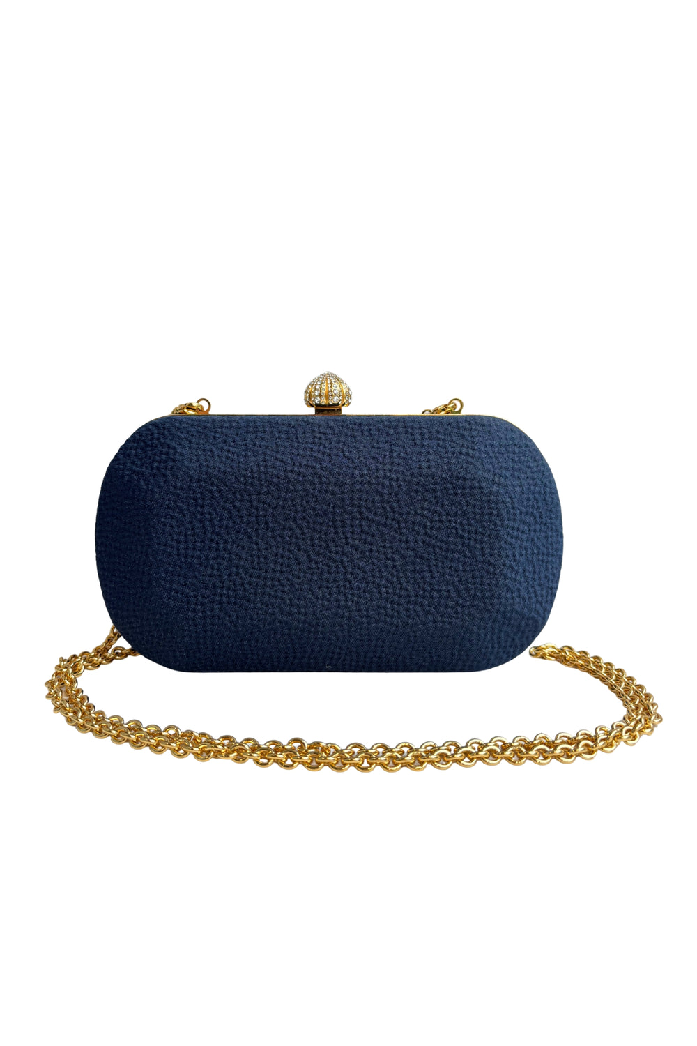 Load image into Gallery viewer, Nohara Clutch Bag Navy  x Tyler Ellis