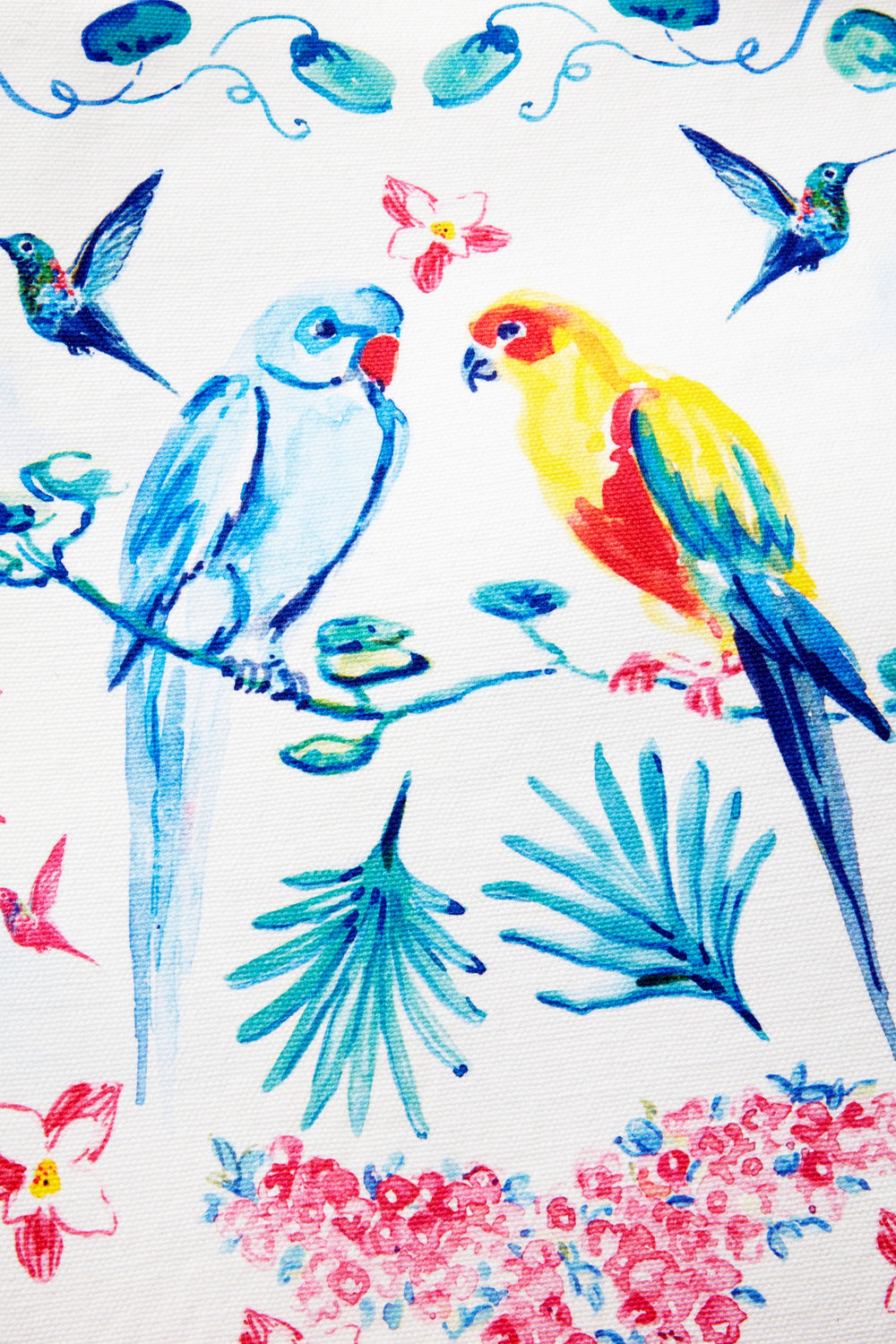 Load image into Gallery viewer, Tropical Caribbean Canvas Tote Bag x Susannah Garrod