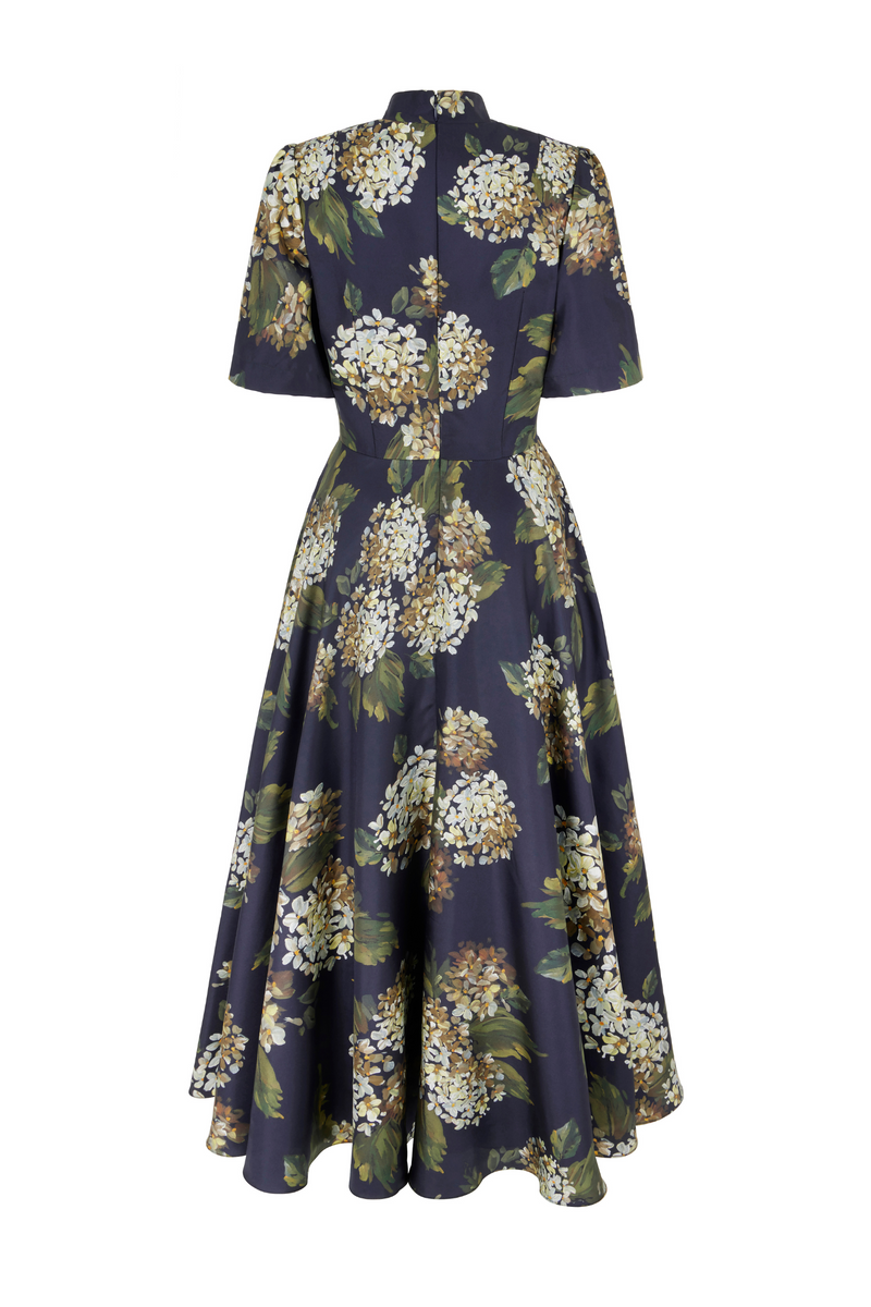 Load image into Gallery viewer, Prue Silk Dress Hydrangea ARCHIVE SALE