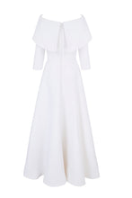 Load image into Gallery viewer, Debutante Floor Length Gown White