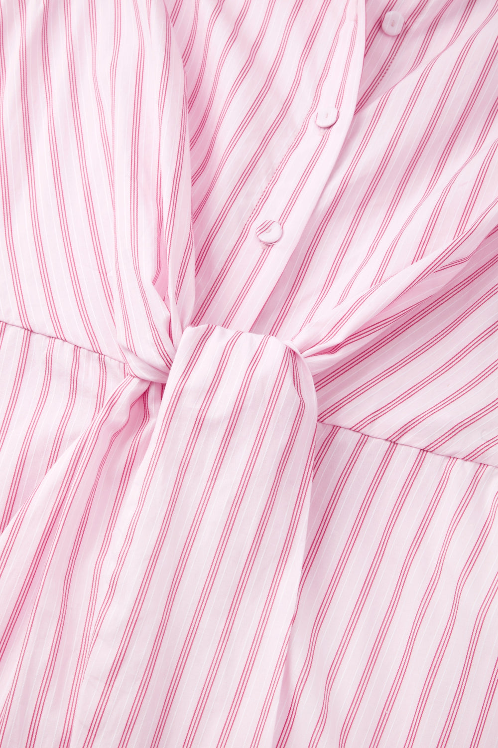 Load image into Gallery viewer, Priscilla 25 Striped Summer Shirt Dress Pink