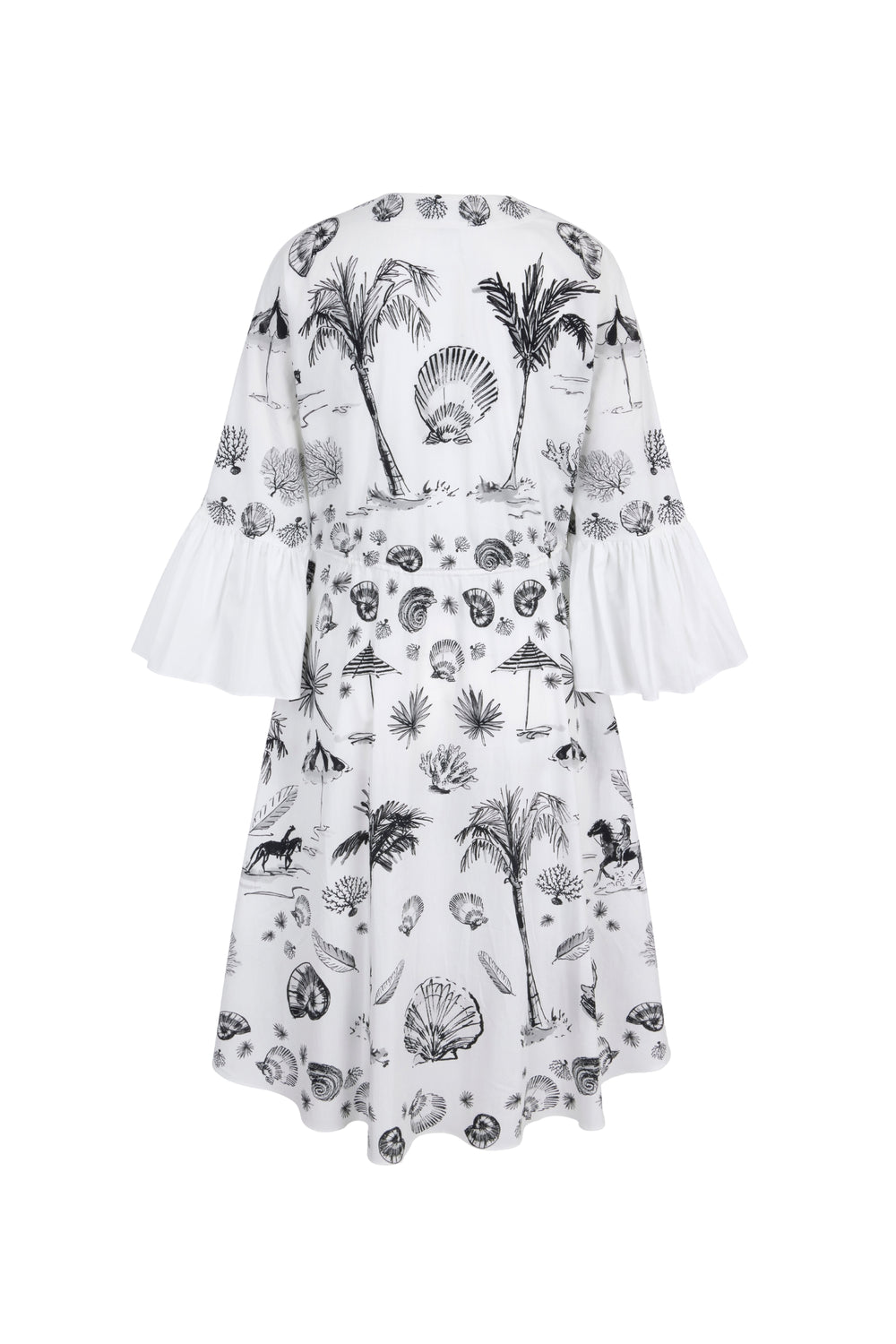 Load image into Gallery viewer, The Beach Horses Kaftan Dress x Susannah Garrod