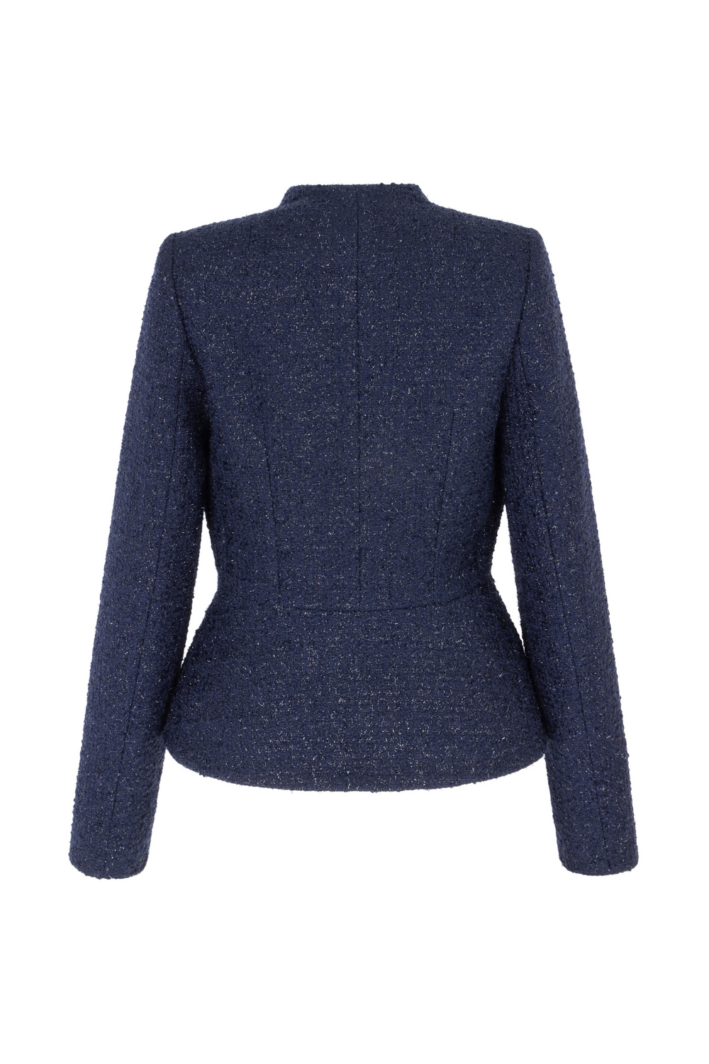 Load image into Gallery viewer, Cresswell Jacket Metallic Navy Tweed