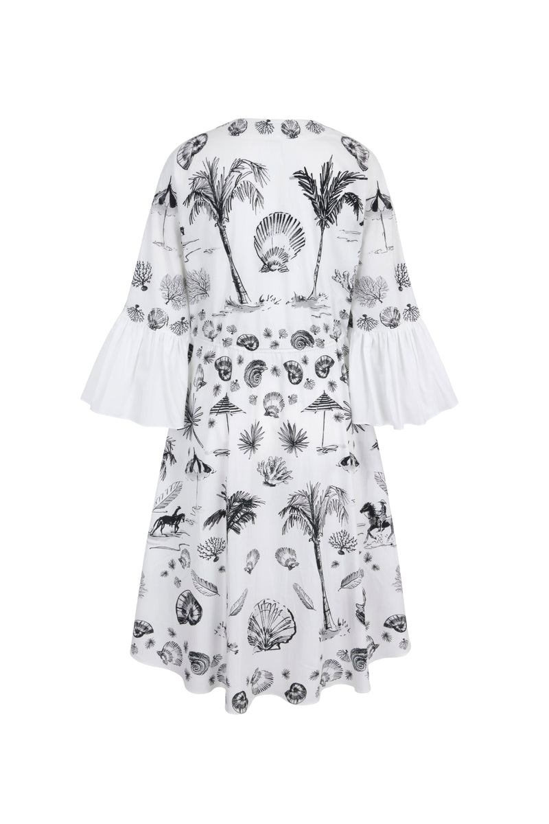 Load image into Gallery viewer, The Bahamas Kaftan Dress ARCHIVE SALE