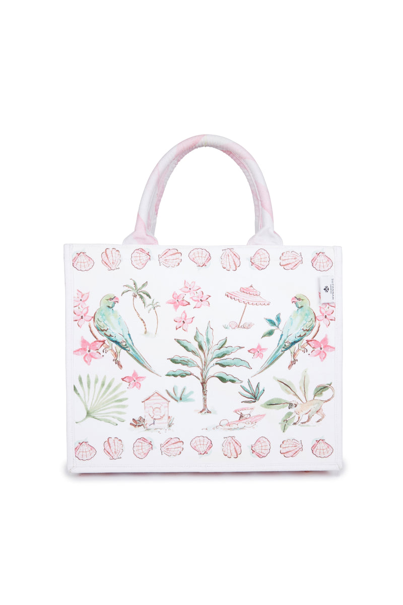 Load image into Gallery viewer, Barbados Canvas Tote Bag x Susannah Garrod - ARCHIVE SALE