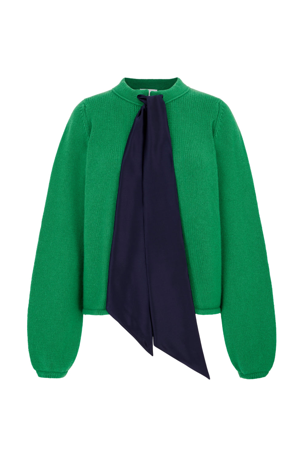 Load image into Gallery viewer, Fine Lambswool and Cashmere Cardigan Green