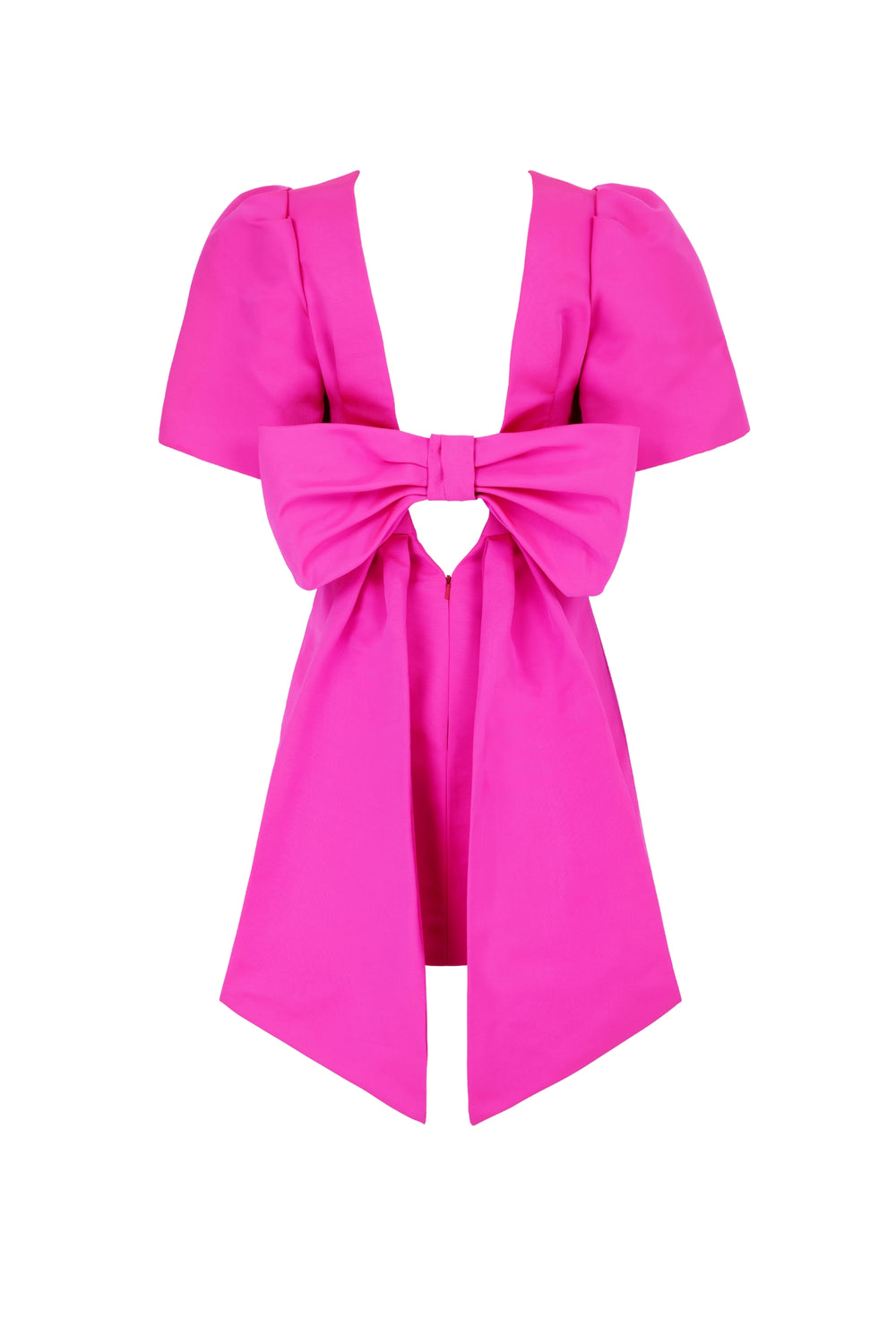 Load image into Gallery viewer, Annabel Bow Dress Neon