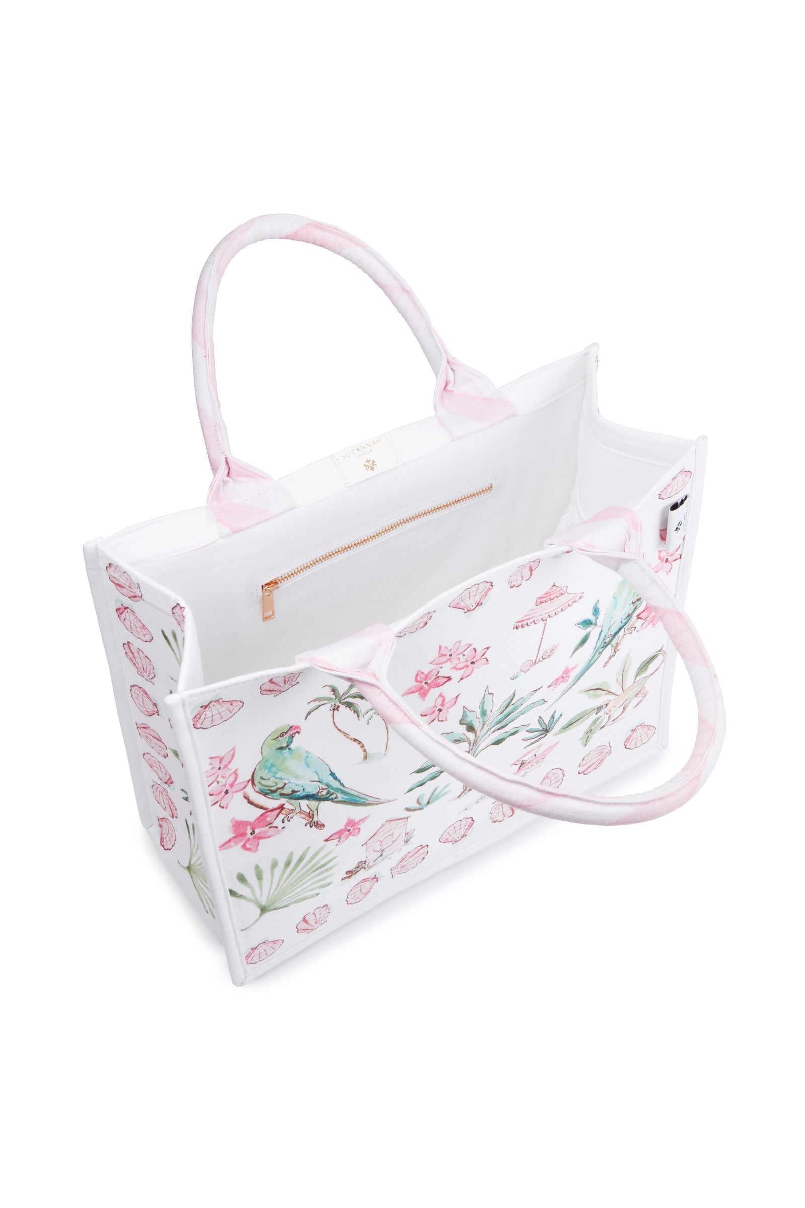 Barbados Canvas Tote Bag | Suzannah London | sandast tote bag 