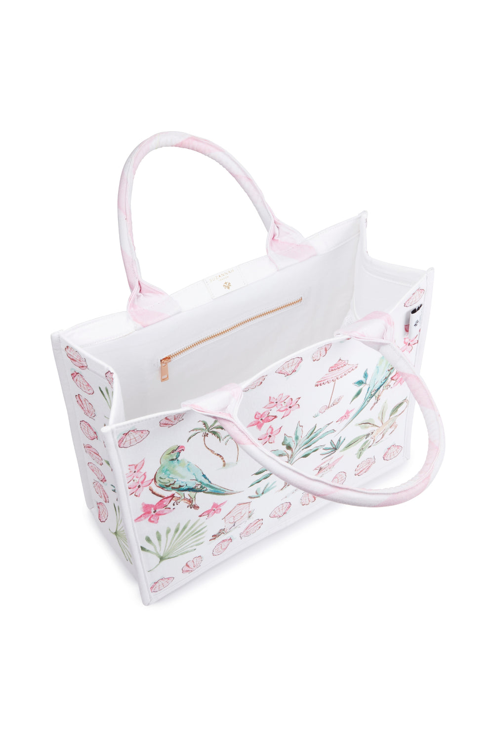 Load image into Gallery viewer, Barbados Canvas Tote Bag x Susannah Garrod