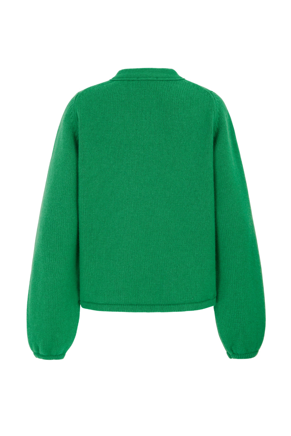 Load image into Gallery viewer, Fine Lambswool and Cashmere Cardigan Green