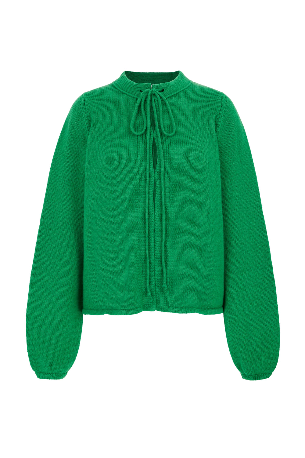Load image into Gallery viewer, Fine Lambswool and Cashmere Cardigan Green