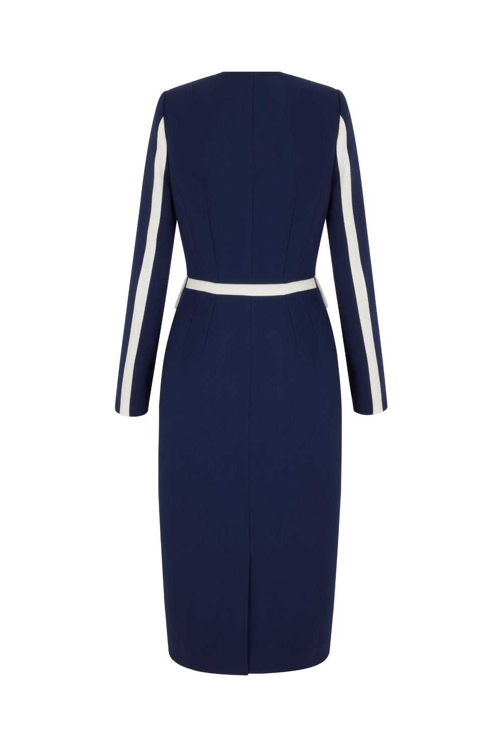 Load image into Gallery viewer, Simple Coat Dress Navy