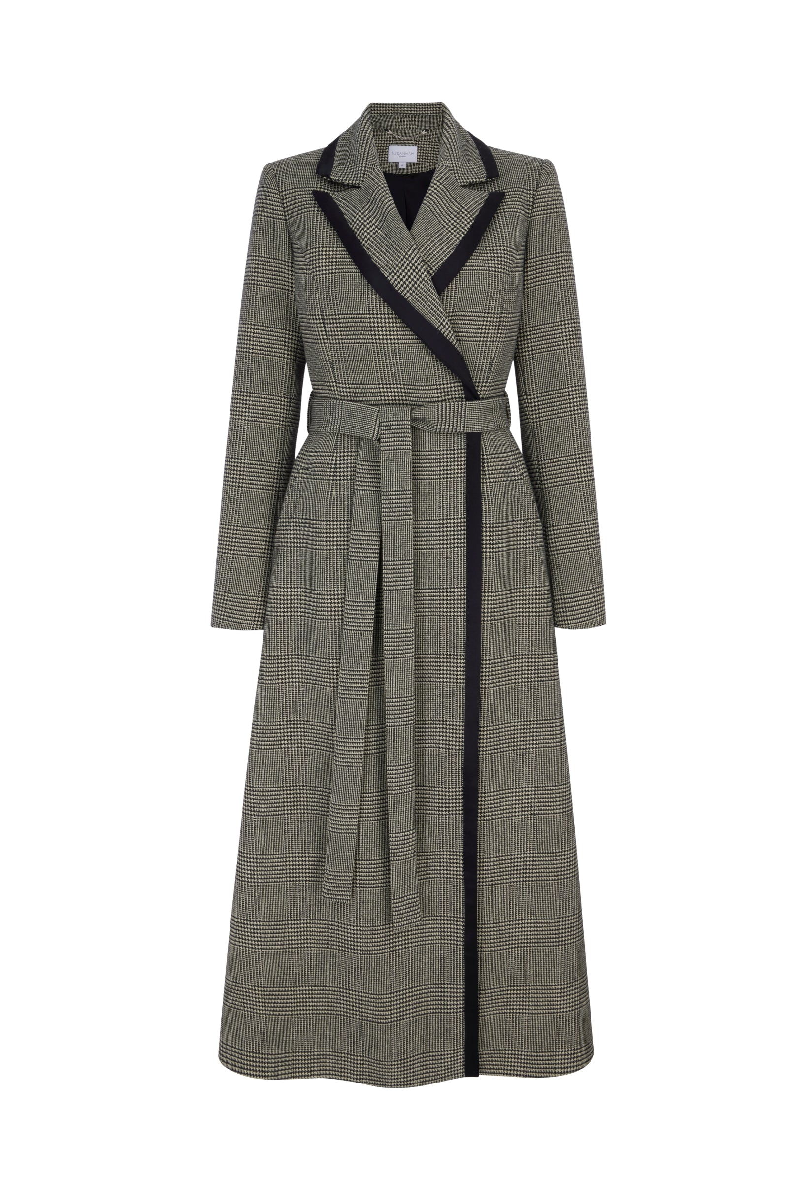 Suzannah London | Washington Prince of Wales Cashmere Check Coat