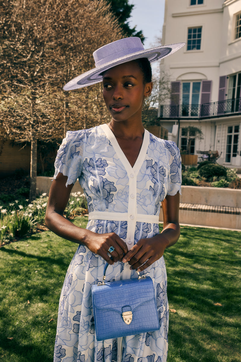 Load image into Gallery viewer, Chelsea Embroidered Shirt Dress