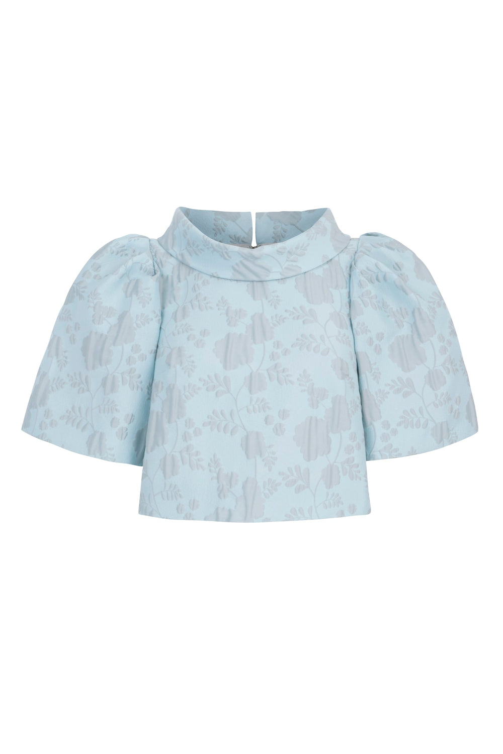 Load image into Gallery viewer, Clara Top &amp; Skirt Floral Matelassé Eucalyptus Set