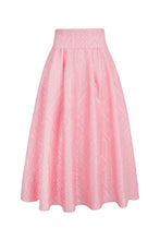 Load image into Gallery viewer, Clara Set Coral Geometric Cloqué - ARCHIVE SALE