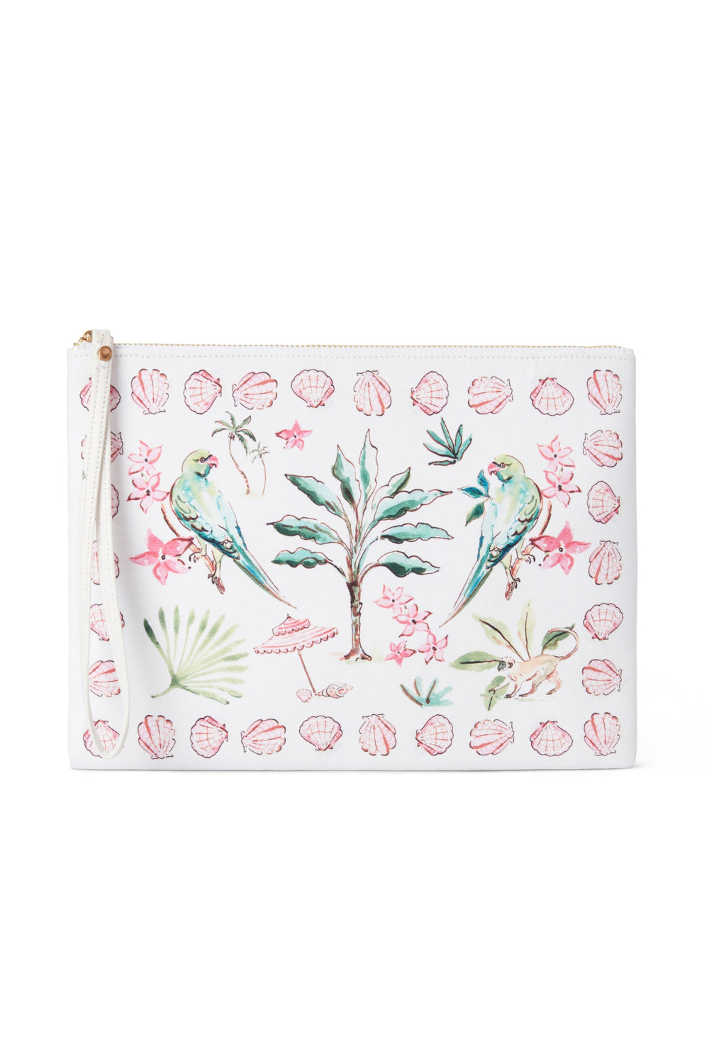 Load image into Gallery viewer, Beach Cotton Pochette Bag Barbados x Susannah Garrod