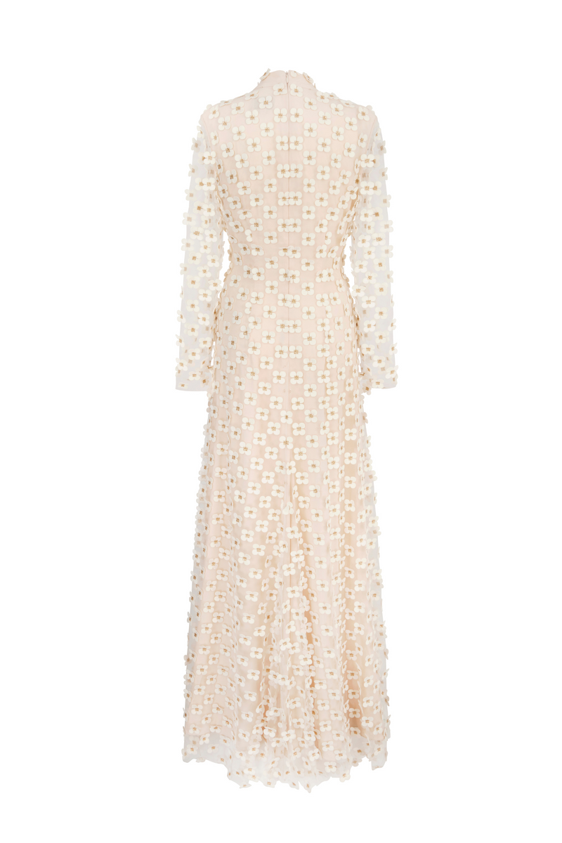 Load image into Gallery viewer, Daisy Gown Appliqué Lace