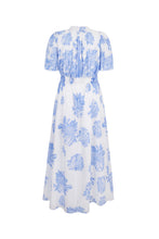 Load image into Gallery viewer, Lydia Dress Agapanthus Cotton