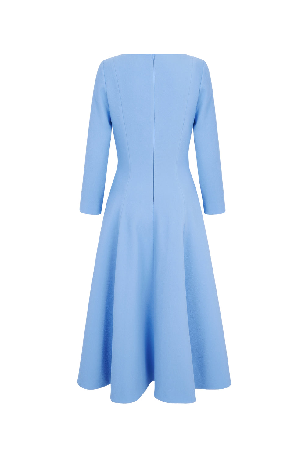 Load image into Gallery viewer, Arlena Midi Dress Breeze Blue Cloqué