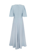 Load image into Gallery viewer, Paige Dress Breeze Blue Silk Cady - ARCHIVE SALE