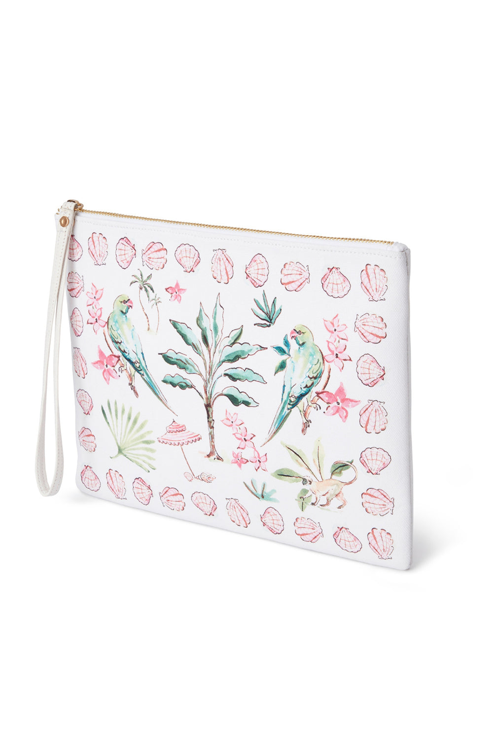 Load image into Gallery viewer, Beach Cotton Pochette Bag Barbados x Susannah Garrod