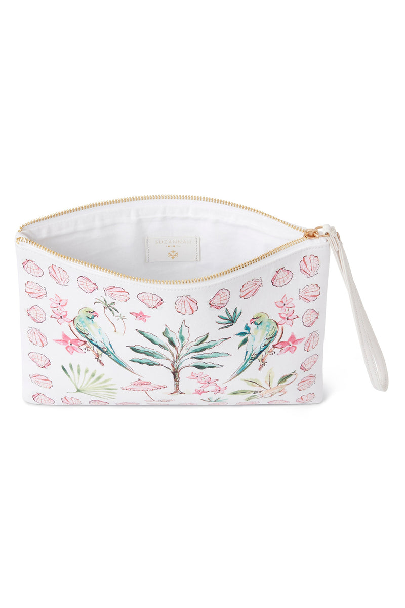 Load image into Gallery viewer, Beach Cotton Pochette Bag Barbados x Susannah Garrod