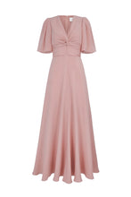 Load image into Gallery viewer, Holland Dress Vintage Pink Silk Cady