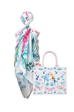 Load image into Gallery viewer, Tropical Caribbean Pareo and Tote Bag Set