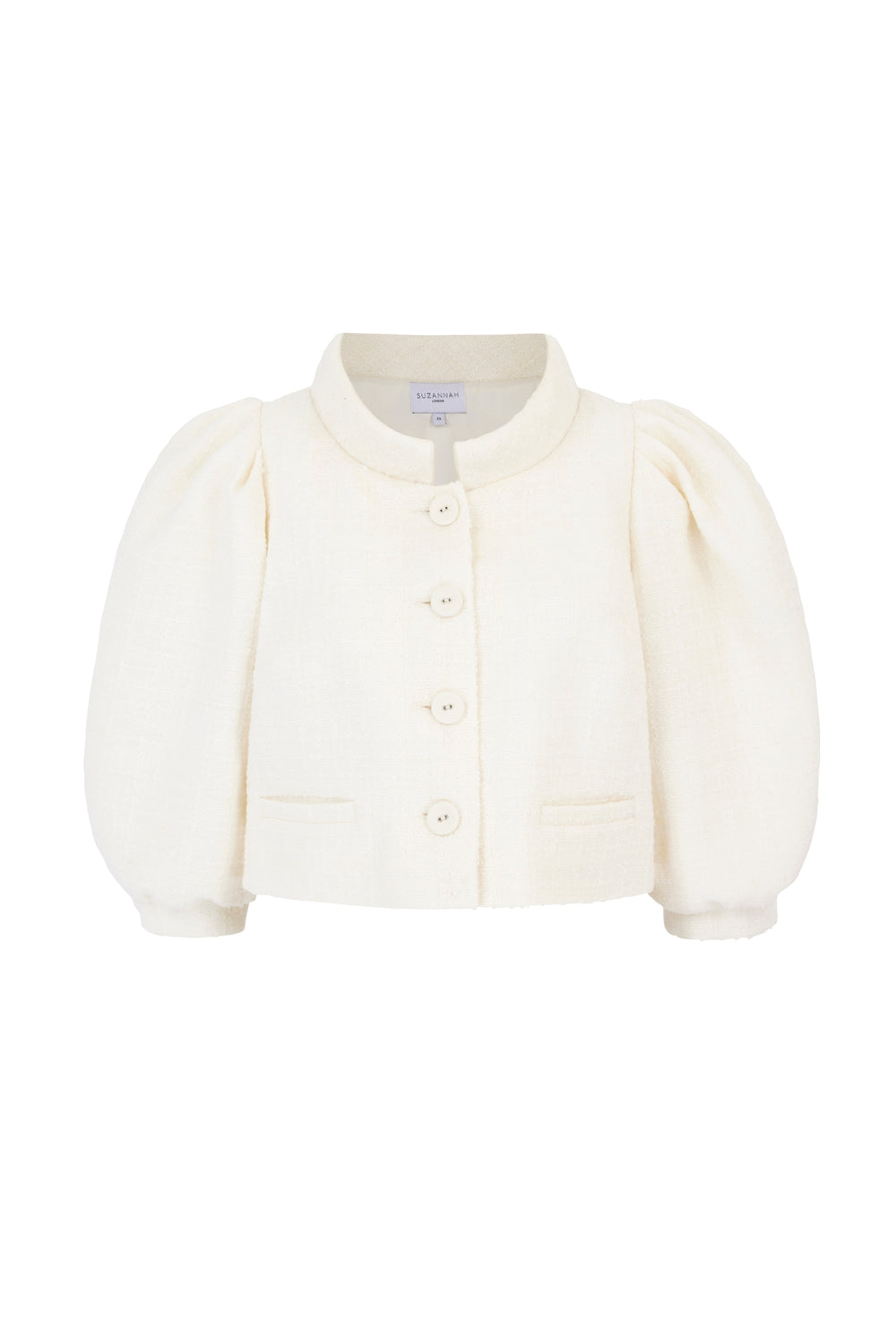 Load image into Gallery viewer, Harrogate Jacket  Ribbon Tweed Cream