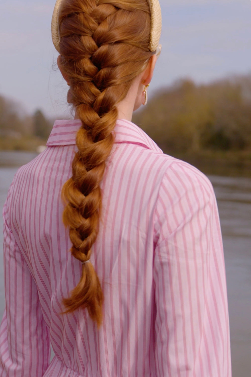 Load image into Gallery viewer, Priscilla 25 Striped Summer Shirt Dress Pink