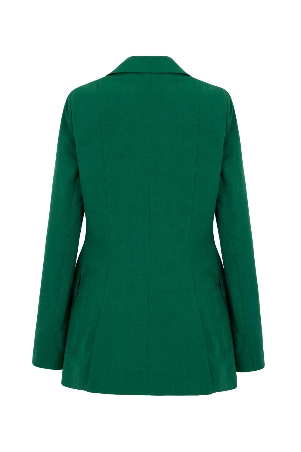 Load image into Gallery viewer, Rappalo Double Breasted Blazer Green Linen