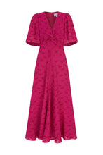 Load image into Gallery viewer, Holland Dress Fil Coupé Fuchsia Pink