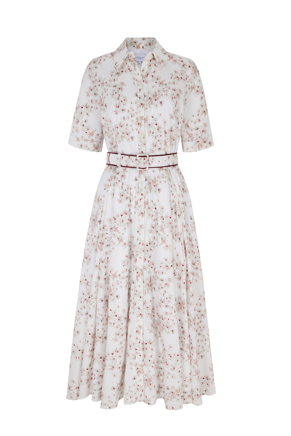 Load image into Gallery viewer, Flora Cherry Blossom Cotton Shirt Dress x Marieluise Bantel
